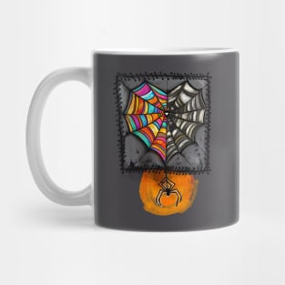 Ophelia Hall Friendship Window with Full Moon Spider Mug